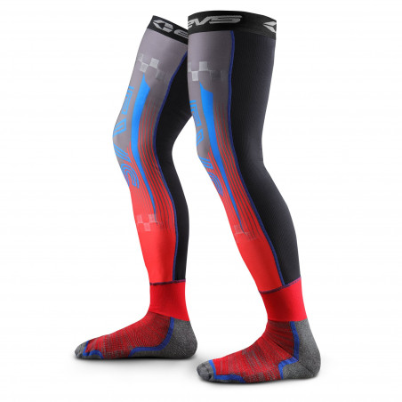 EVS SOCKS FUSION BLUE RED